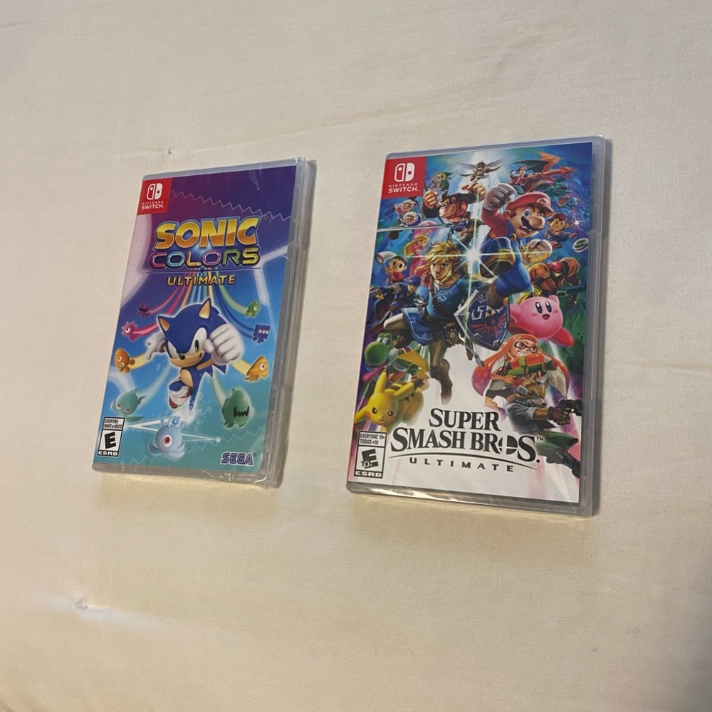 2 NWT Nintendo Switch games